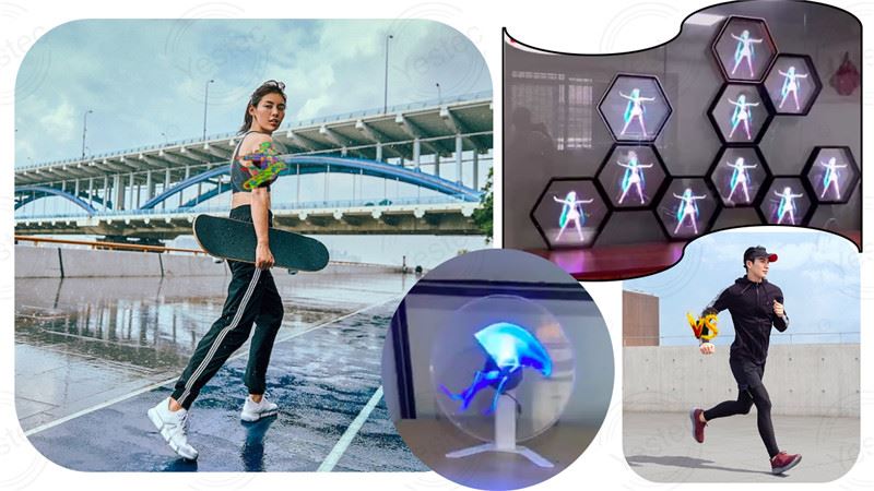 30cm 3d holographic fan 30cm 3d holographic fan